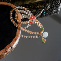 Yellow Rutilated Quartz  Bracelet
