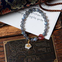 Grey Moonstone Bracelet