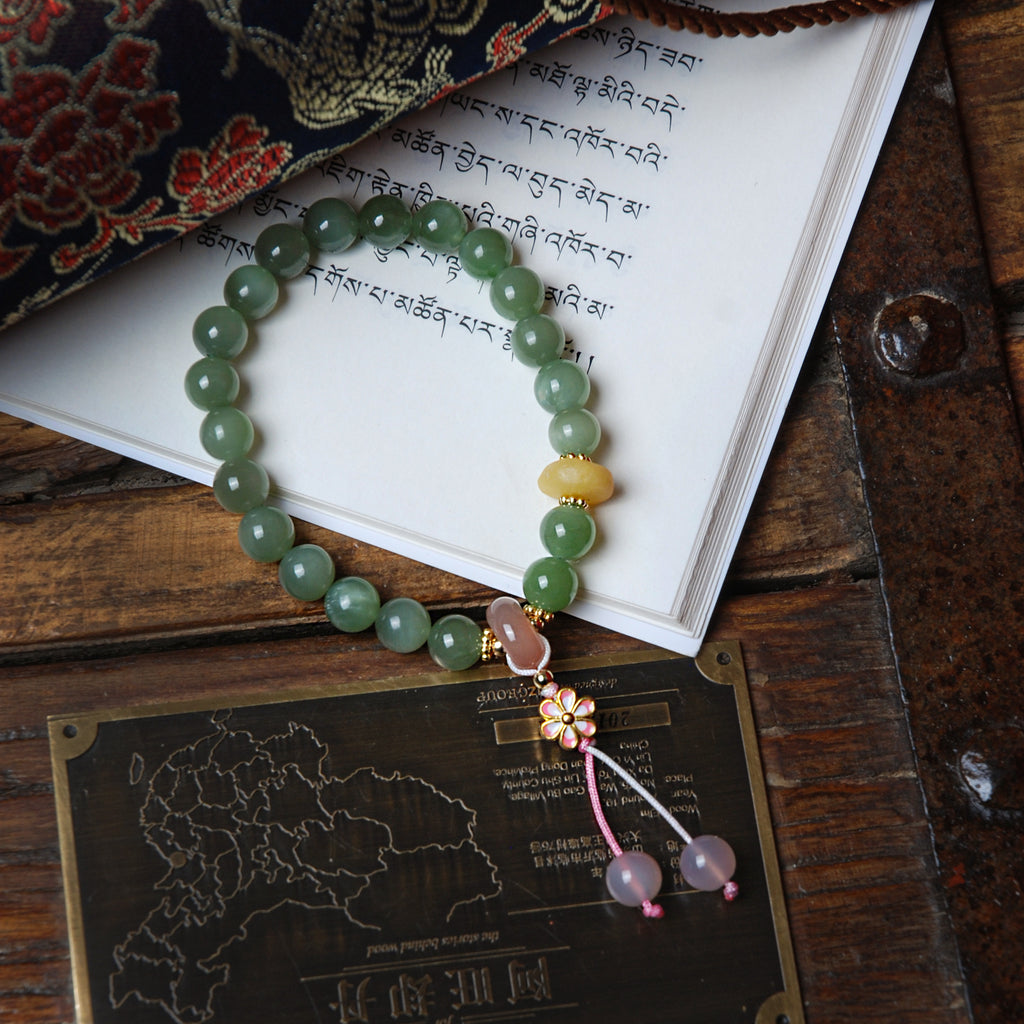 Hetian jade bracelet