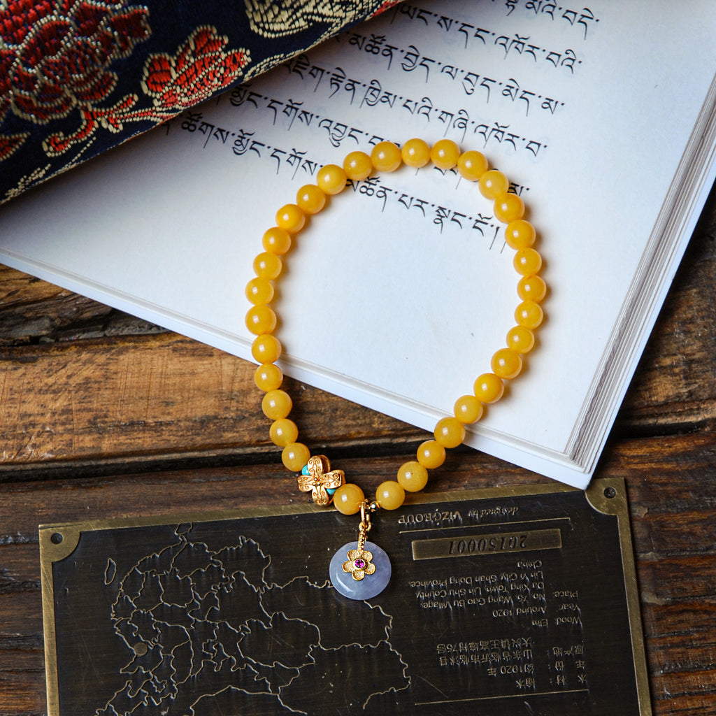 Amber bracelet