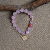 Rose Quartz Four-Leaf Clover Bracelet