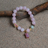 Rose Quartz Bear Bracelet