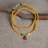 Three Circle Amber Bracelet