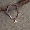 Strawberry Quartz pearl Bracelet
