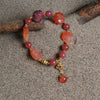 Yanyuan Carved Agate Bracelet