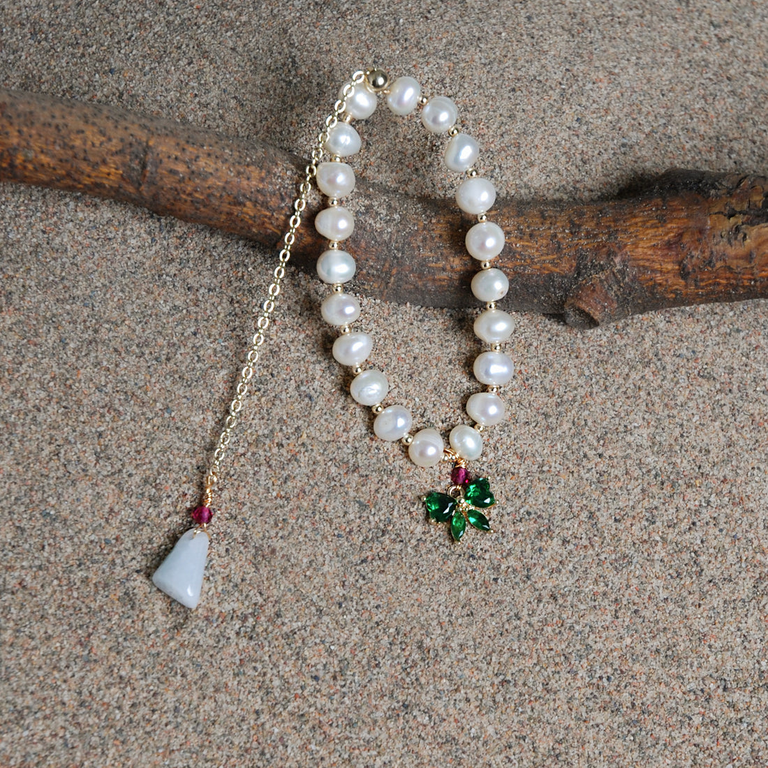 Pearl Bow Bracelet