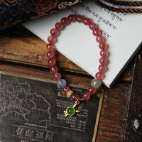 Strawberry  Quartz Bracelet