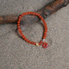 Agate safety buckle bracelet