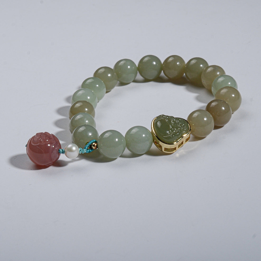 Hetian Jade Buddha Bracelet