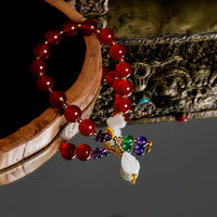 Red agate bracelet