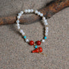 Pearl & Cinnabar Gourd Bracelet