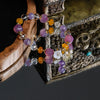Crystal Shell Flower Bracelet