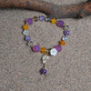Crystal Shell Flower Bracelet