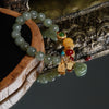 Hetian Jade Old Bead with Buddha Bracelet