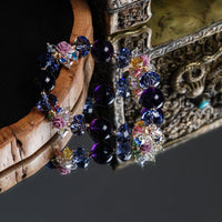 Amethyst Bracelet (Swarovski Crystal)