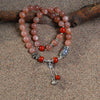 Double Circle SunStone Calabash Bracelet