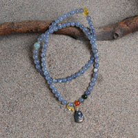 Three Circles Of Gray Moonlight  Pixiu Bracelet