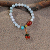 Jade & Southred Agate Lucky Bracelet