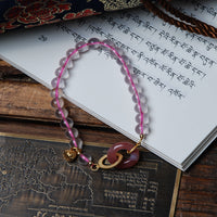 Interlocking Clear Quartz bracelet