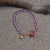Interlocking Clear Quartz bracelet