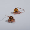Blue Amber earrings
