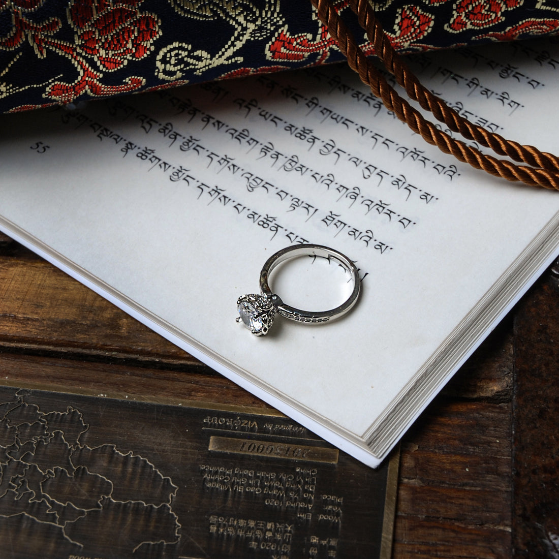 Love Heart Shape Diamond Ring