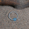 Aquamarine Silver Ring