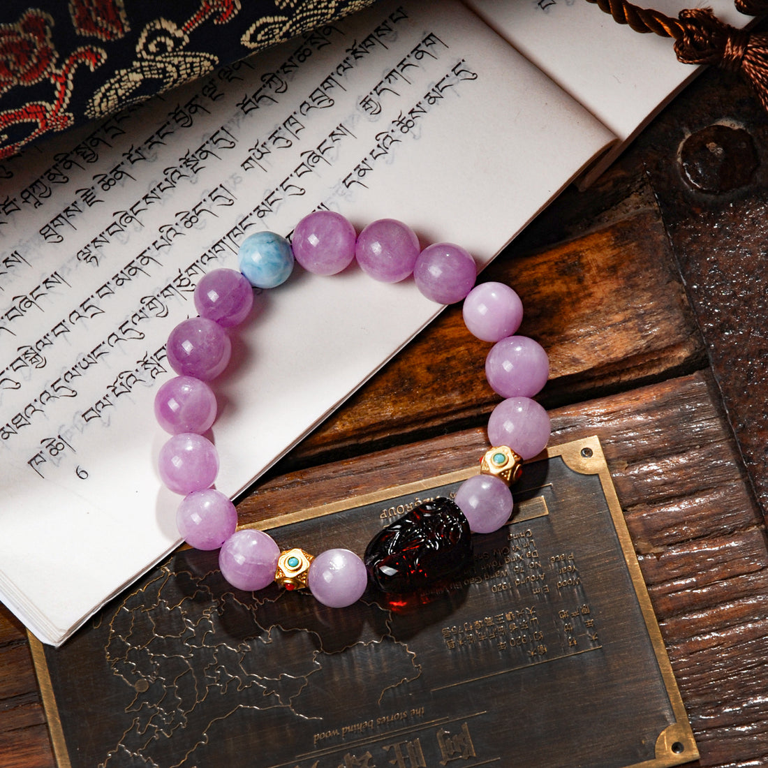 Kunzite PiXiu Bracelet