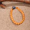Large Seven Beads Amber Bracelet