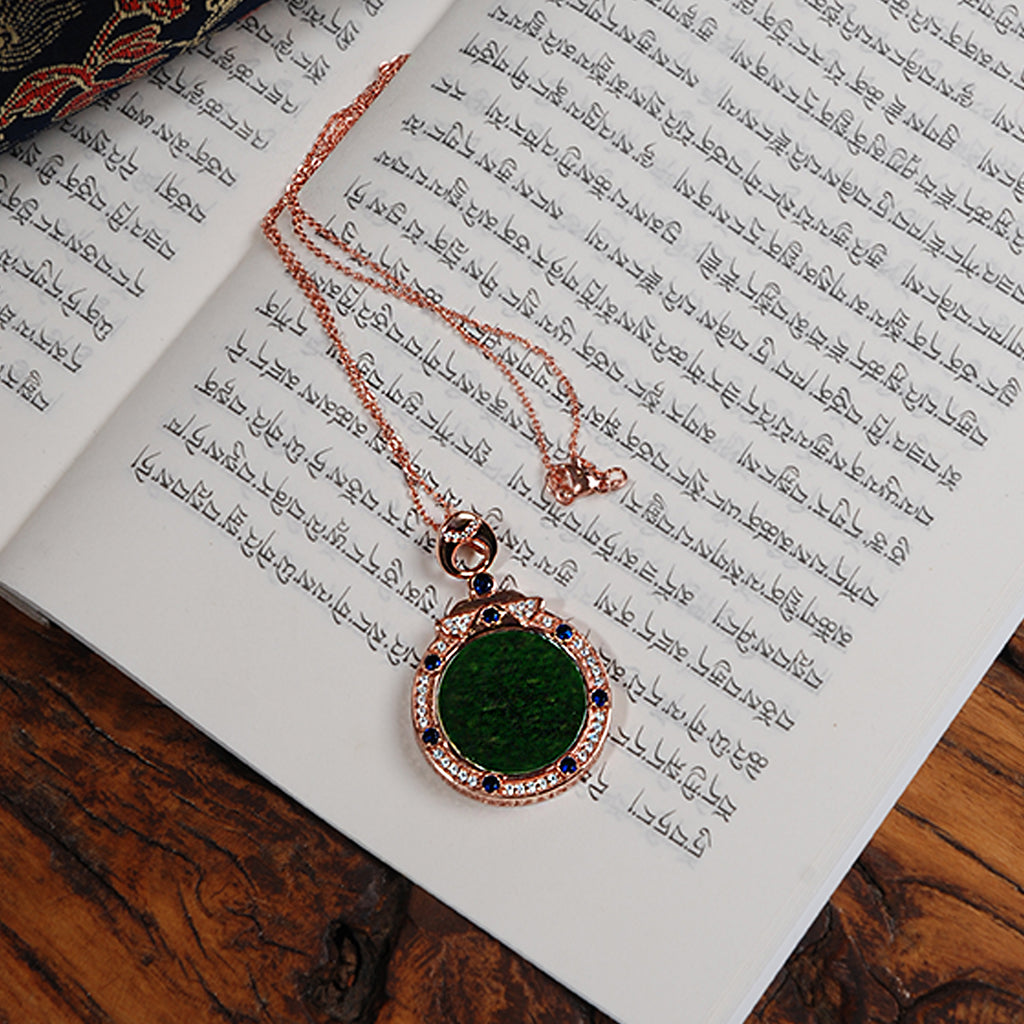Jadeite Round Pendant