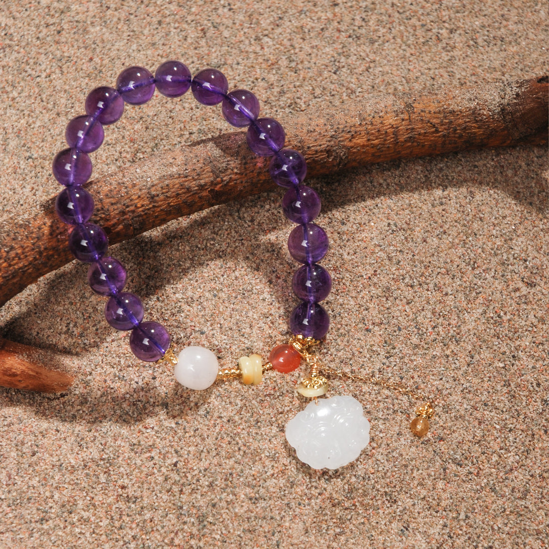 Amethyst bracelet