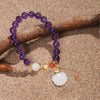 Amethyst bracelet