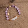 Kunzite Hetian Jade Bracelet