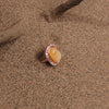 Amber Square Ring