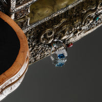 Topaz Square Ring