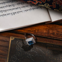 Topaz Square Ring