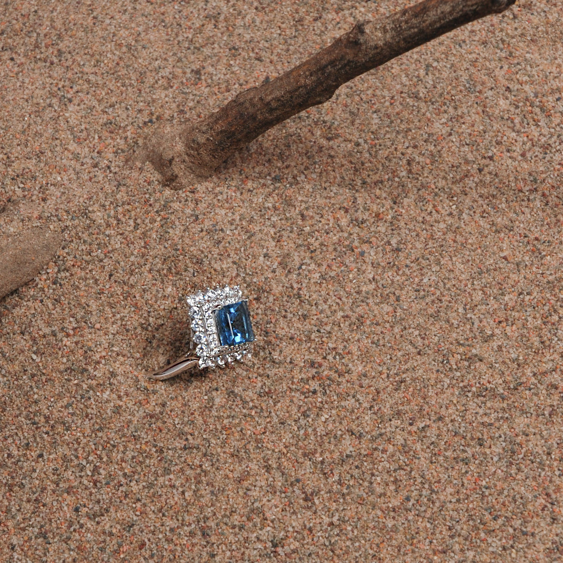 Topaz Square Ring