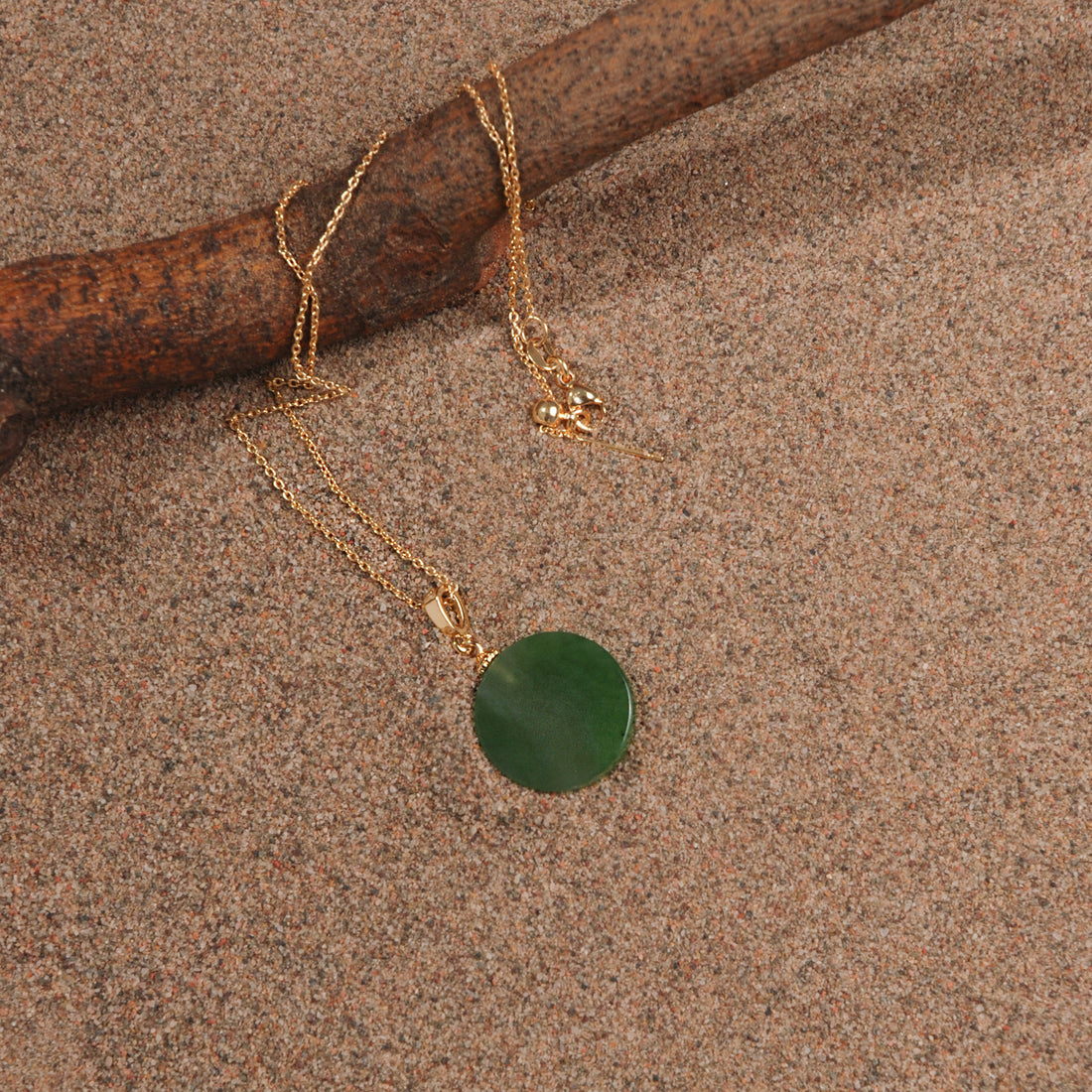 Hetian Jasper Nothing Necklace