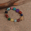 Purple Mica Multi-Precious Bracelet