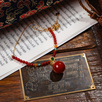 SouthRed Agate Pendant