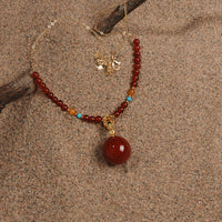 SouthRed Agate Pendant