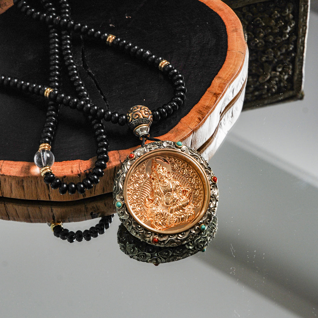 Jambhala-Yellow Pendant