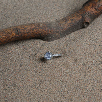 W Shape Diamond Ring