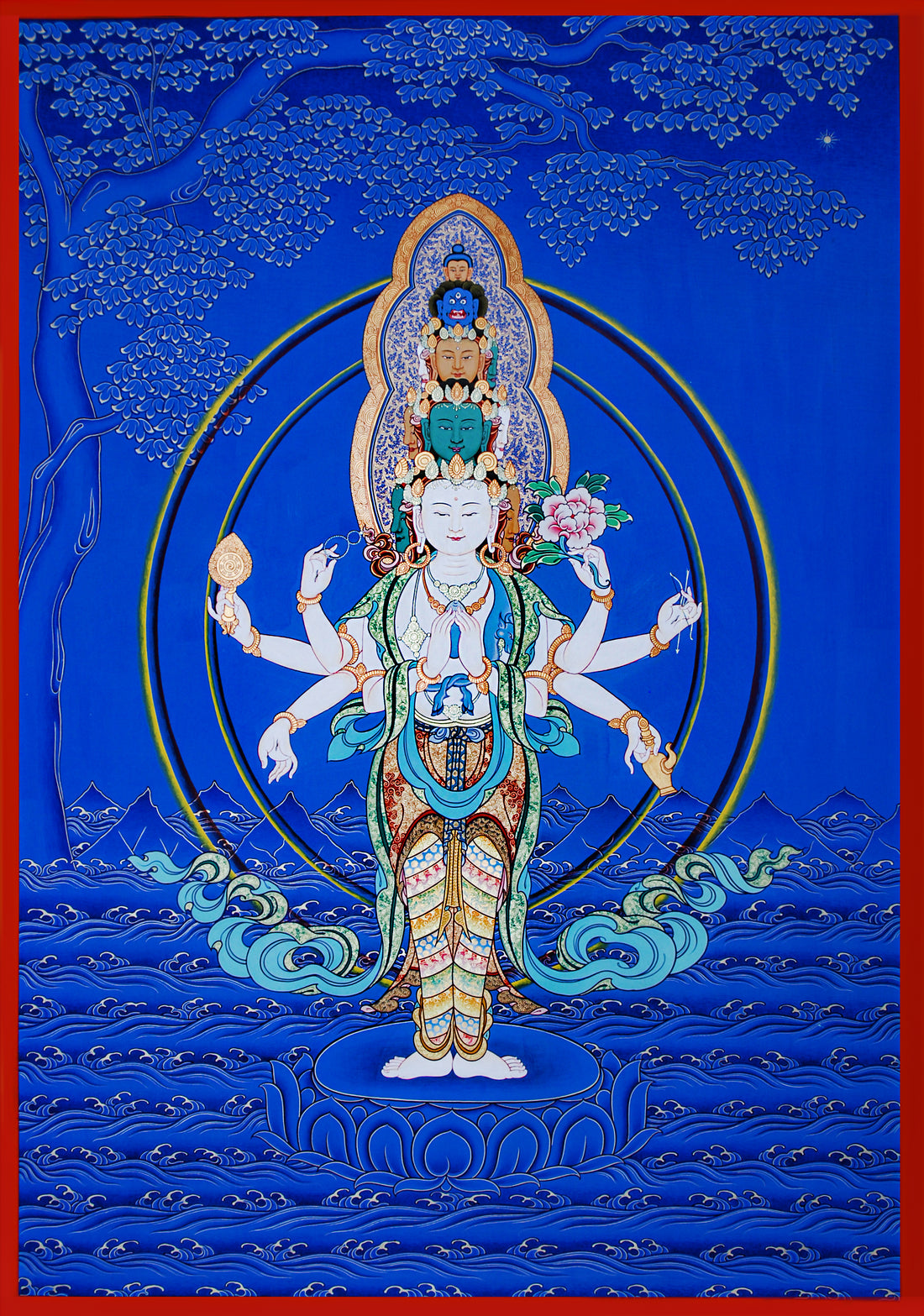Ga Zangben Eleven-Faced Avalokitesvara